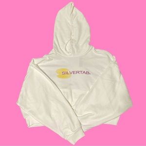 White Levi’s Silvertab Cropped sweater